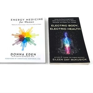 Energy Medicine For Women & Electric Body Electric Health Healing Book Bundle